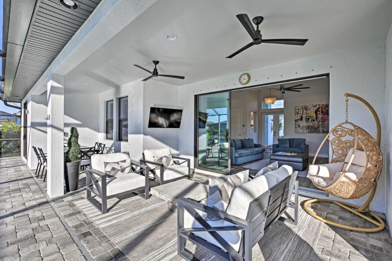 Sun-Seekers Getaway Lavish Cape Coral Villa Exterior foto